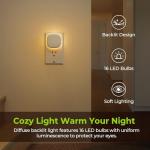 AUVON Motion Sensor LED Night Light 4 Pack
