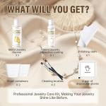 Jewelry Cleaner and Protectant Kit for All Metals