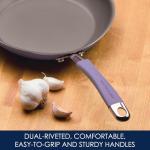 Rachael Ray 12-Piece Lavender Nonstick Cookware Set