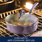 Rachael Ray 12-Piece Lavender Nonstick Cookware Set