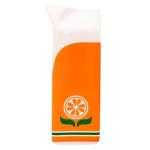 Retro Orange Juice Carton Ceramic Vase