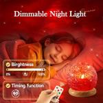 Crystal Light Projector with Remote for Teens