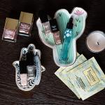 Lucky Jewelry Trinket Ring Dish with Hamsa Design