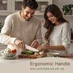 Astercook Stainless Steel Knife Set with Blade Guards