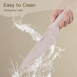 Astercook Stainless Steel Knife Set with Blade Guards