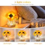 Sunflower Rechargeable Touch Table Lamp