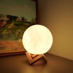 LED Moon Lamp with Remote and Touch Control