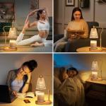 Adjustable Candle Warmer Lamp with Timer and Dimmer