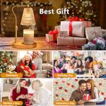 Adjustable Candle Warmer Lamp with Timer and Dimmer