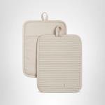 KitchenAid Ribbed Silicone Pot Holder Set, 2-Pack