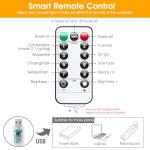 300 LED Fairy Curtain Lights with Remote Timer