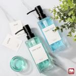 Clear Glass Soap Dispenser with Stainless Steel Pump