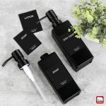 Stylish 12oz Glass Soap Dispenser with Pump