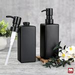 Stylish 12oz Glass Soap Dispenser with Pump