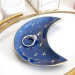 Small Blue Moon Jewelry Tray for Trinkets