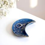 Small Blue Moon Jewelry Tray for Trinkets