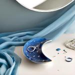 Small Blue Moon Jewelry Tray for Trinkets