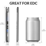 IUIRE USB Rechargeable Electric Candle Lighter - Pink/Purple