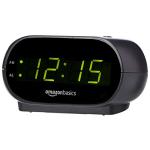 Compact Digital Alarm Clock with LED Display