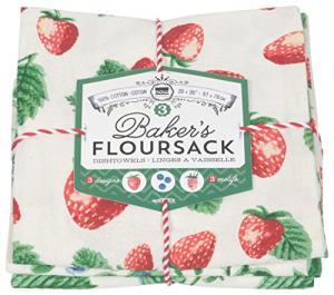 Berry Patch Floursack Towels - Set of 3