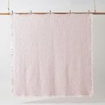 Pink Ruffled Queen Quilt Set with Pillow Shams