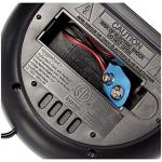 Compact Digital Alarm Clock with LED Display