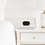 Compact Digital Alarm Clock with LED Display