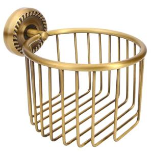 Vintage Bronze Wall Mounted Toilet Paper Holder