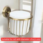 Vintage Bronze Wall Mounted Toilet Paper Holder