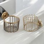 Vintage Bronze Wall Mounted Toilet Paper Holder