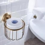 Vintage Bronze Wall Mounted Toilet Paper Holder