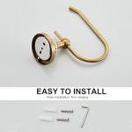 Antique Brass Wall-Mounted Toilet Paper Holder