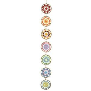 Boho Rainbow Mandala Dream Catcher Wall Decor