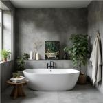 Set of 3 Vintage Floral Bathroom Wall Art