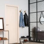 Vintage Gold Coat Hooks – Set of 4