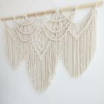 Large Boho Macrame Wall Hanging Decor