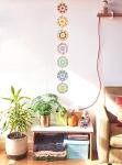 Boho Rainbow Mandala Dream Catcher Wall Decor