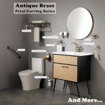 Vintage Brass Wall Hook for Towels and Clothes