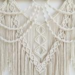 Large Boho Macrame Wall Hanging Decor