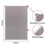 Rustic Flower Metal Tin Sign for Bathroom Decor