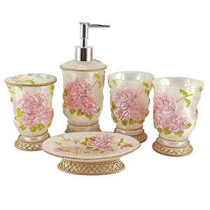 Vintage 5-Piece Bathroom Accessories Gift Set