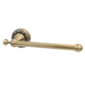 Vintage Brass Wall-Mount Toilet Paper Holder