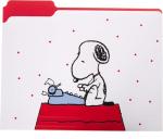Snoopy File Folder Set with Gold Foil