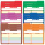 60 Pack Assorted Project File Folders