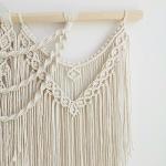 Large Boho Macrame Wall Hanging Decor