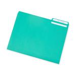 100 Pack Colorful Letter Size File Folders