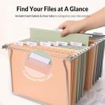 Pastel Hanging File Folders - 25 Count