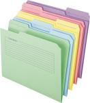 Colorful Top Tab File Folders, 30 Pack