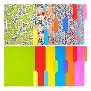 WOT I Colorful Decorative File Folders - 12 Pack