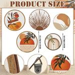 Bohemian Wooden Wall Art Set of 5